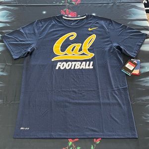 NWT 2014 NIKE DRI-FIT UNIVERSITY OF CAL BERKELEY GOLDEN BEARS LEGEND SHIRT S M L